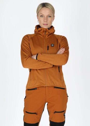 X-Trail Colorado Stretch Melange Hood W Almond Melange 34 Trøyer X-Trail Colorado Stretch Melange Hood W Almond Melange 34 Trøyer