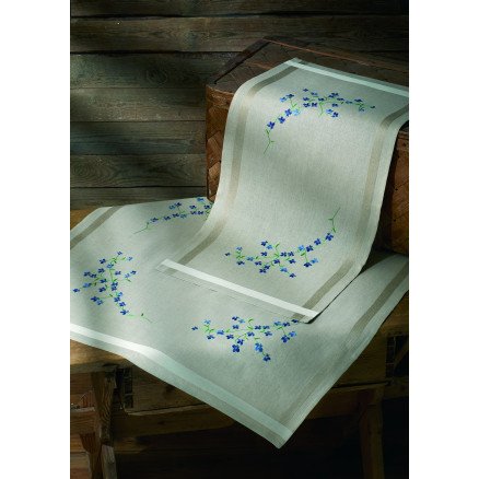 Permin Broderisett Lobelia 40x80cm