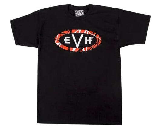 EVH Logo T skjorte svart Velg størrelse