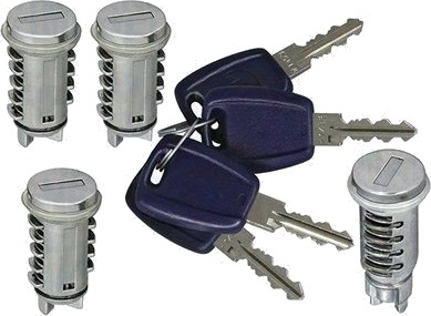 MAGNETI MARELLI 350105009600 Lukkesylinder sett