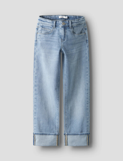 Name It Nkfrose Straight Fold Jeans 4224 Az Noos Blue 158 Name It Nkfrose Straight Fold Jeans 4224 Az Noos Blue 158