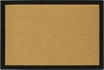 Panama doormat Desert Sand Black