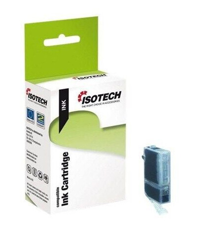 ISOTECH - black - compatible - ink cartridge (alternative for: Canon CLI-521BK) - Blekkpatron Svart