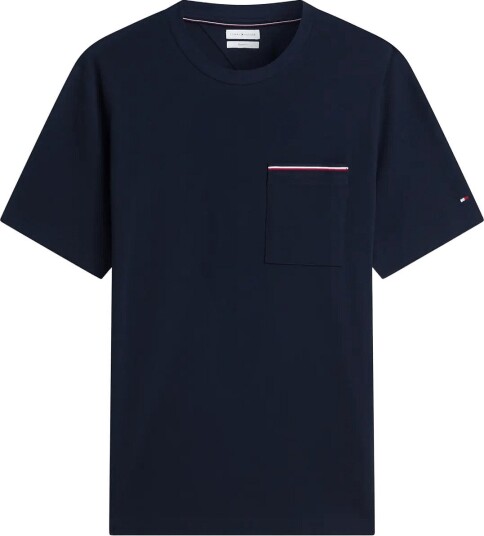 Tommy Hilfiger Rwb Pique Tee   NAVY BLUE   M