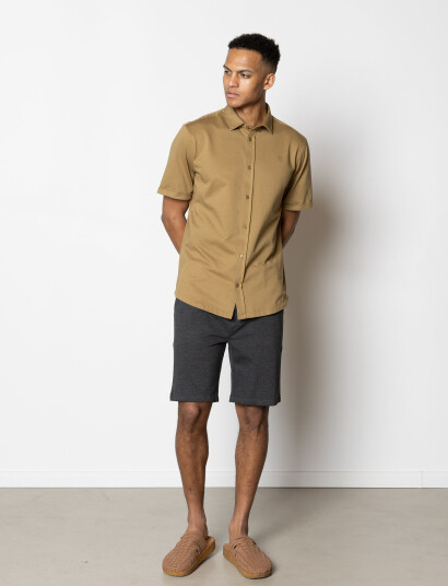 Clean Cut Copenhagen Milano Brendon Jersey Shorts - Grey - S