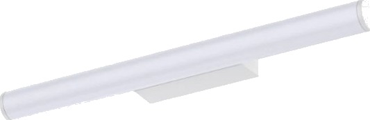 Opple Lighting Ledlinear Bali L900 12W 830/840 Wh Rektangulær Hvit Polykarbonat Pc Ip44 I Ik02