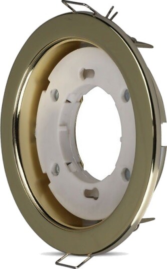 V Tac GX53 innfellingsspot Rund gull hull: Ø9cm mål: Ø10,5cm IP20 innendørs V Tac GX53 innfellingsspot Rund gull hull: Ø9cm mål: Ø10,5cm IP20 innendørs