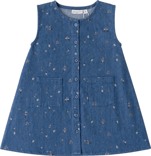LouieLouie Rose Dress Denim Blue 80 LouieLouie Rose Dress Denim Blue 80