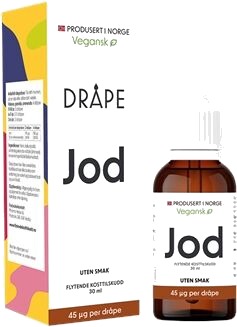 Dråpe Vegansk Jod 30ml Dråpe Vegansk Jod 30ml