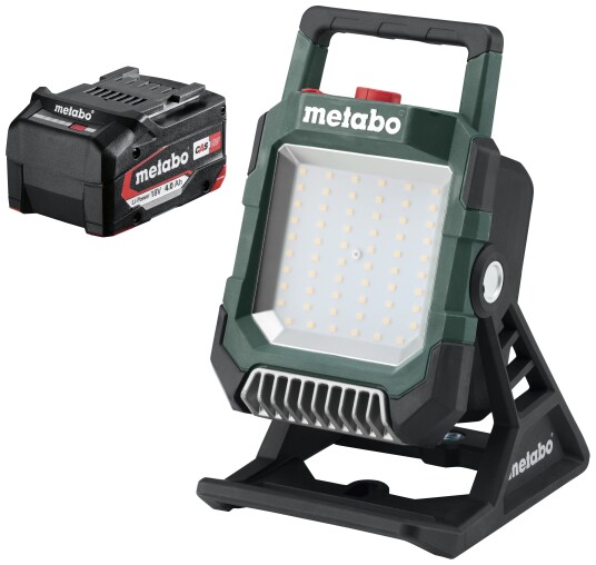 Metabo Kombipakke: Arbeidslampe BSA18 LED 4000 Solo+1×18 v/4 ah