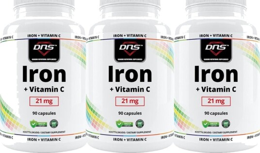 3-pack Iron + Vitamin C 90 kapsler 3-pack Iron + Vitamin C 90 kapsler