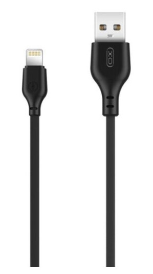 Xo kabel NB103 USB - Lightning 2,0 m 2,1A svart
