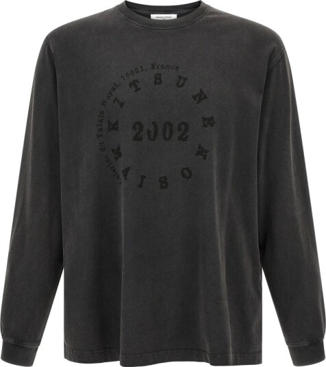 Maison Kitsuné Herre Topper Svart L,