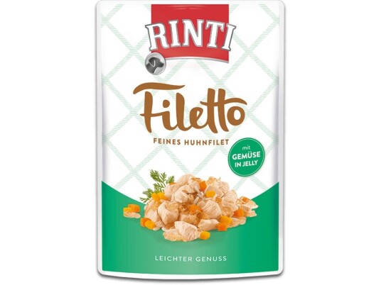 Rinti 95404 Voksen Alle Hunderaser Kylling Grønnsaker 100 G