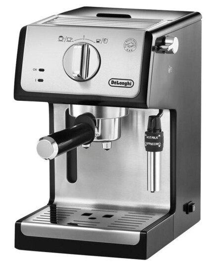 Delonghi ECP 35.31 kaffemaskin med cappuccinatore 15 bar svart Delonghi ECP 35.31 kaffemaskin med cappuccinatore 15 bar svart