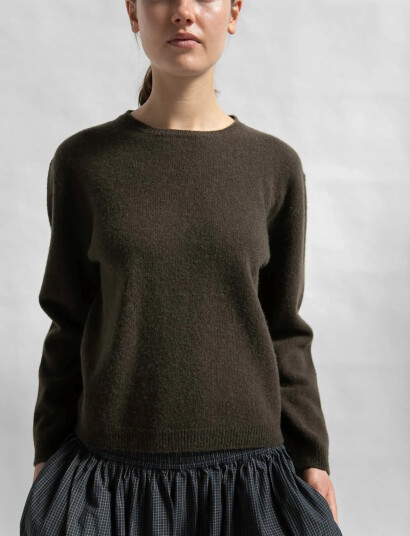 STUDIO FEDER Charlie Knit Brown S STUDIO FEDER Charlie Knit Brown S