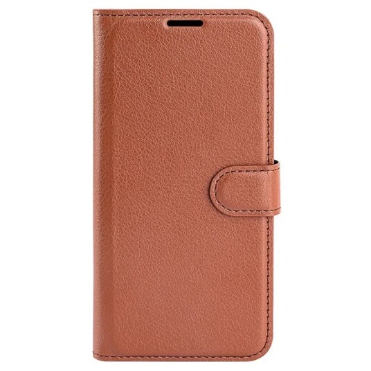 INCOVER Xiaomi 14 Pro Kunstskinn Deksel m. Lommebok & Stativ - Brun