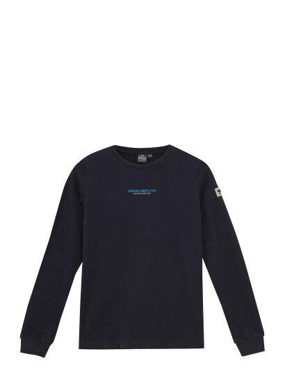 Indian Blue Jeans T-Shirt Longsleeve Ib.jeans Navy 176 Indian Blue Jeans T-Shirt Longsleeve Ib.jeans Navy 176