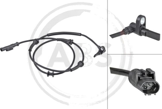 ABS sensor A.B.S. 30222