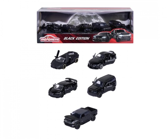 Majorette Black Edition gavepakke med 5 deler 212053191