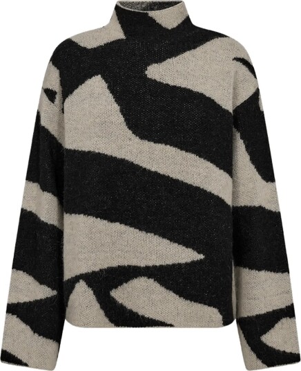 FREE/QUENT Fqdido Pullover   MOONBEAM W. BLACK   S