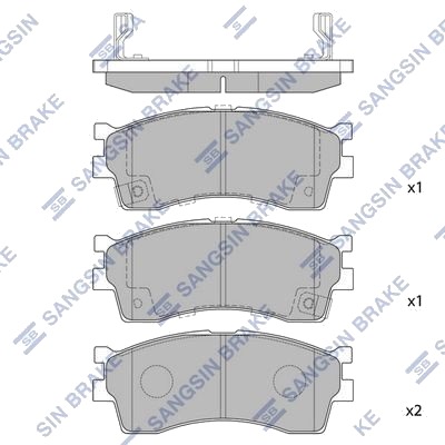 Hi Q SP1113 Bremseklosser