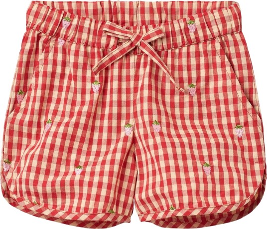 Flöss Shorts   Molly   Rød/Rosa Berry Gingham   Flöss   4 år 104   Shorts