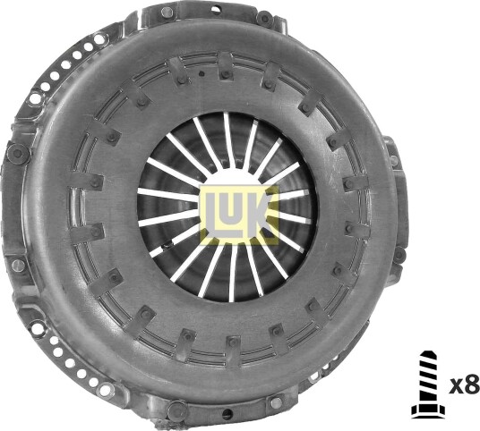 Trykkplate, clutch LuK 131 0228 10