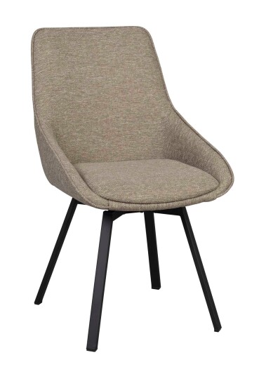 Rowico Home Alison spisestuestol Mørk beige/svart Beige