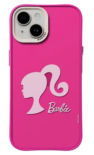 Nudient Form Case iPhone 15 Deksel - Barbie's Curls