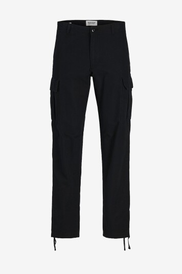 Jack & Jones   Cargobukser jpstKane jjBarkley Cargo Pant   Svart