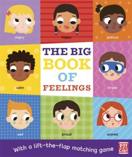 The Big Book of Feelings  A board book with a lifttheflap matching game