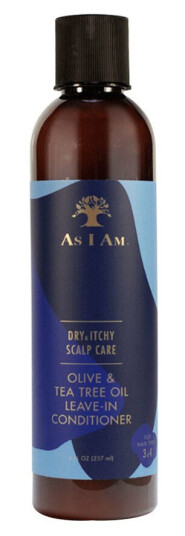 As I Am Dry & Itchy Scalp Care Olive Tea Tree Oil Shampoo 355ml
