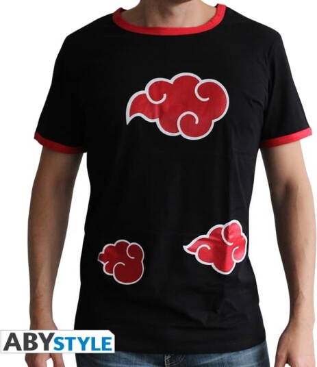 ABYStyle NARUTO SHIPPUDEN Akatsuki T skjorte L