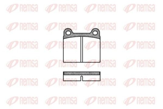 Bremseklosser REMSA 0006.00 Bremseklosser REMSA 0006.00