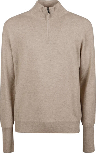 Ballantyne, Herre, Strikkevarer, Beige, XL,
