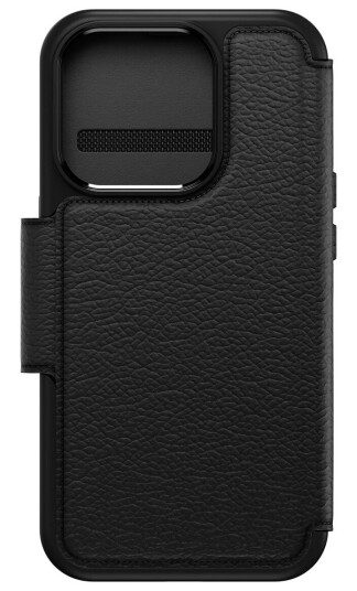 OtterBox Strada Flip-deksel MagSafe for iPhone 15 Pro – Shadow Black