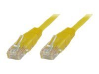 MicroConnect - Nettverkskabel - RJ-45 (hann) til RJ-45 (hann) - 5 m - UTP - CAT 6 - gul