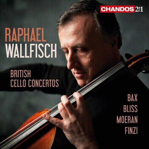 MediaTronixs Raphael Wallfisch : Raphael Wallfisch: British Cello Concertos CD 2 discs Pre-Owned