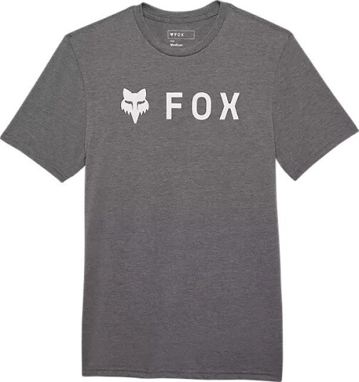 Fox Men's Absolute Shortsleeve Tech Tee Heather Graphite S Fox Men's Absolute Shortsleeve Tech Tee Heather Graphite S