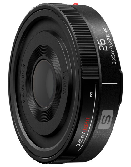 Panasonic Lumix S 26mm f/8 Ultrakompakt Vidvinkelobjektiv med L-fatning Panasonic Lumix S 26mm f/8 Ultrakompakt Vidvinkelobjektiv med L-fatning