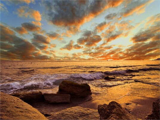 Fototapet Marine painting Turkey 250x193 - Artgeist sp. z o. o.
