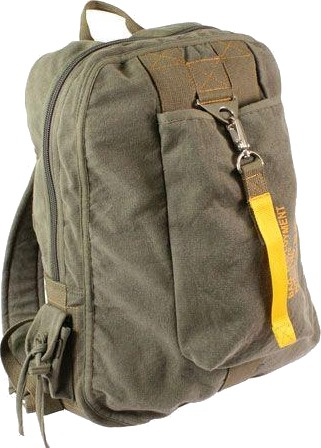Rothco Vintage Flyver ryggsekk 14L Grønn Oliven Rothco Vintage Flyver ryggsekk 14L Grønn Oliven