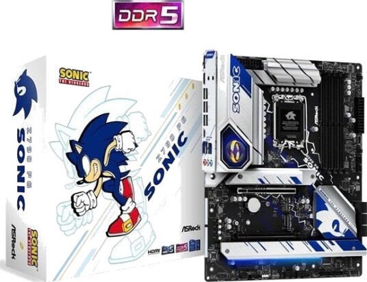 ASRock Z790 PG Sonic Hovedkort med Intel LGA1700, DDR5 og 2.5Gb Ethernet ATX