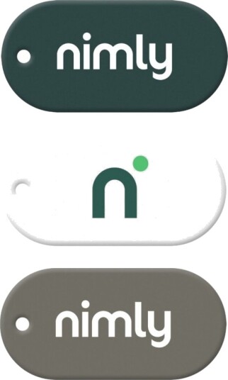 Nimly RFID Nøkkelbrikker 3-pk for Smartlås Nimly RFID Nøkkelbrikker 3-pk for Smartlås