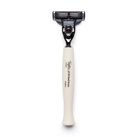 Taylor of Old Bond StreetNo. 74 Mach3 Razor with Two Types of Handle Elfenben Taylor of Old Bond StreetNo. 74 Mach3 Razor with Two Types of Handle Elfenben