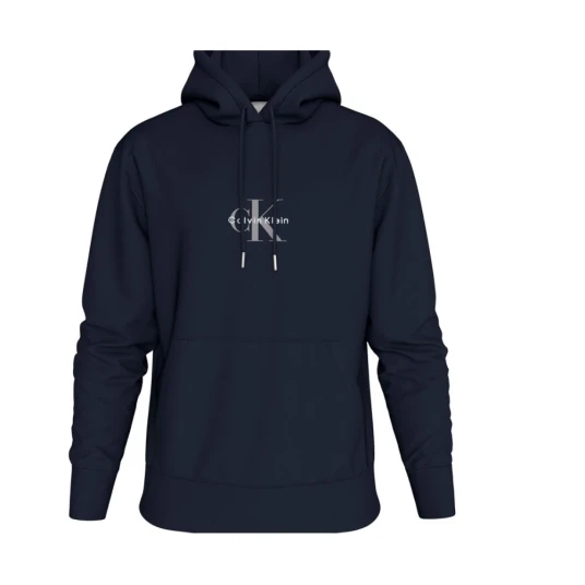 Calvin Klein Jeans Ls Eu 350Terry Micro Monologo Ho - Navy - M