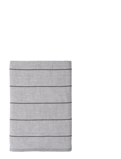 Södahl Dug 140X320 Line Light Grey/Ash - Multi/patterned - 140X320CM