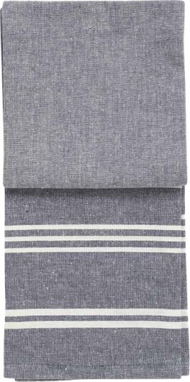 Christiania 1739 Kjøkkenhåndkle Sort Blå 50X70cm 2pk Christiania 1739 Kjøkkenhåndkle Sort Blå 50X70cm 2pk