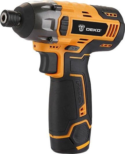 Deko Tools Batteridrevet Slagbormaskin 12 v Med Lader